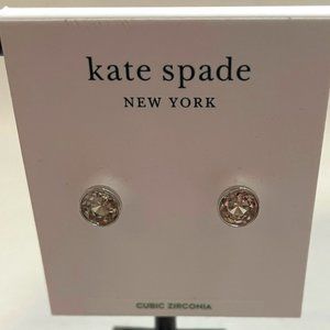 Kate Spade New York Reflecting Pool CZ Stud Earrings Brand New!